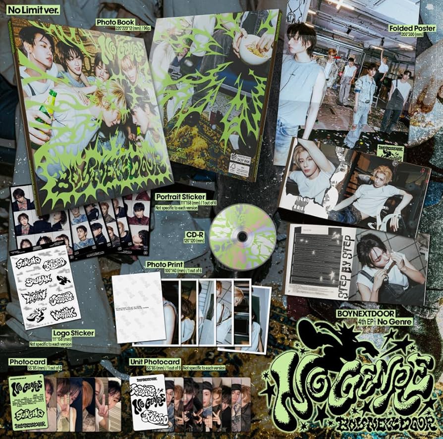 Amazon.com: Boynextdoor - 4th EP No Genre CD (3 versions SET) : Baby