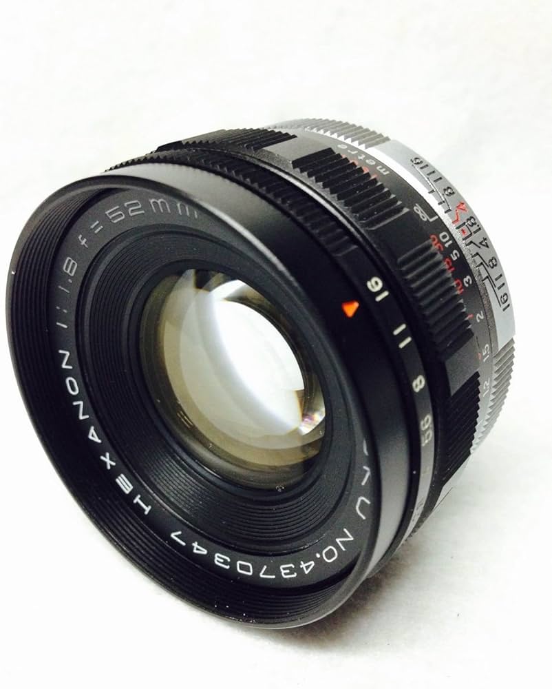 Amazon.co.jp: HEXANON 1:1.8 52mm KONISHIROKU konica : 家電＆カメラ