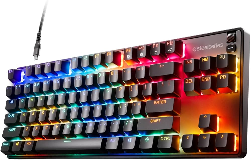 Amazon.com: SteelSeries New Apex 9 Mini TKL, HotSwap Optical Mini