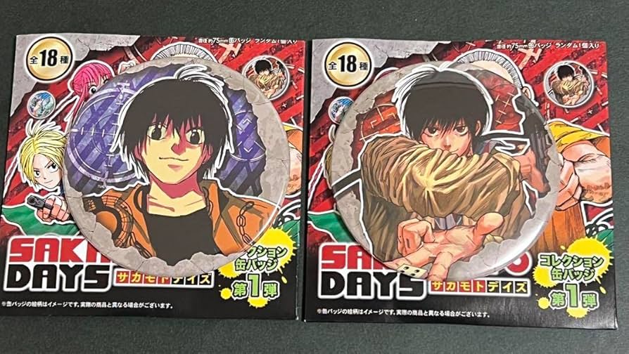 サカモトデイズ オールスター缶バッチ 南雲 50 サカモトデイズ