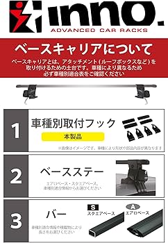 Amazon | カーメイト ルーフキャリア inno ベーシック取付フック K368