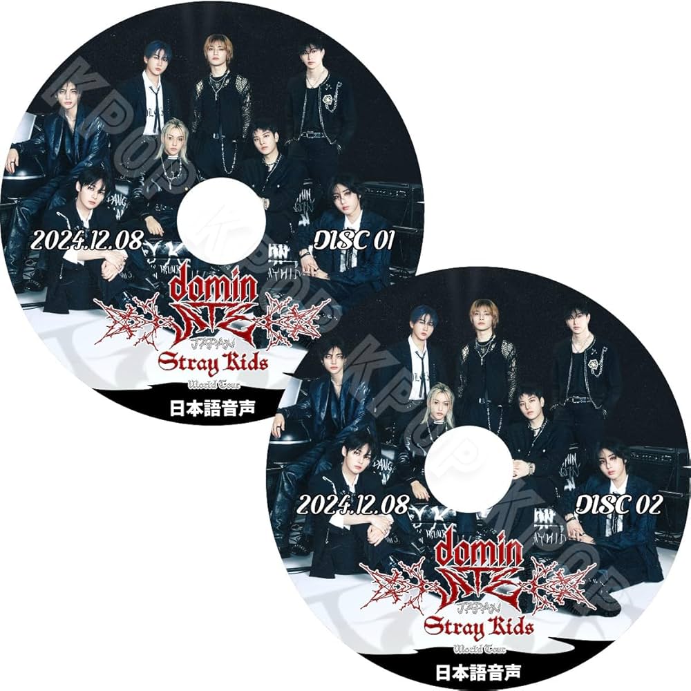 Amazon.co.jp: Stray Kids DVD スキズ Japan 2024.12.08 2枚組 LIVE
