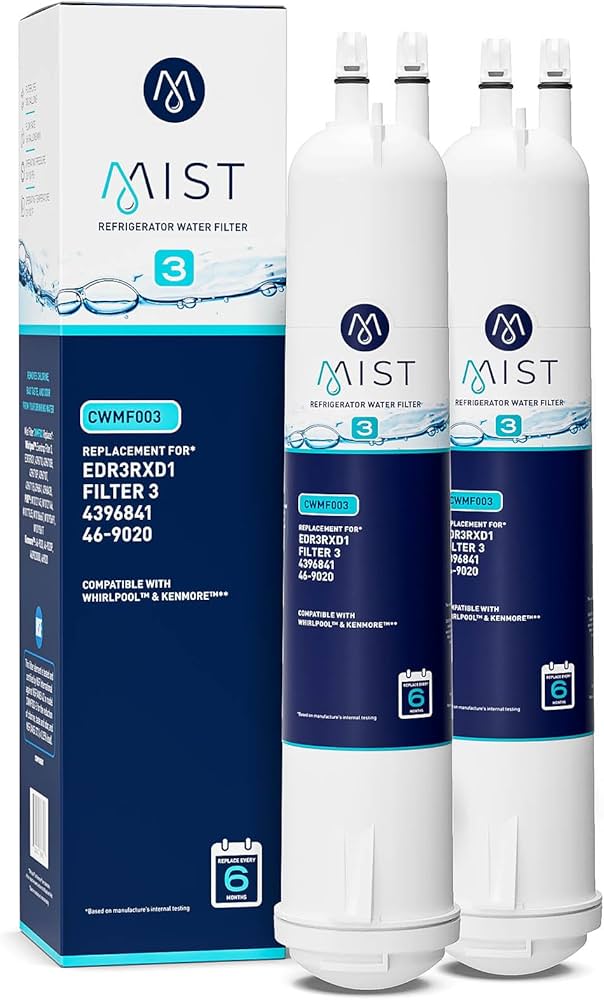 Amazon.com: Mist EDR3RXD1 Refrigerator Water Filter Replacement