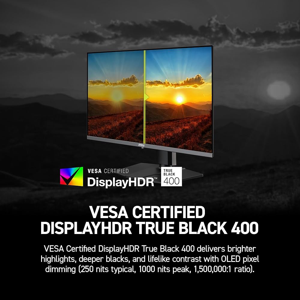 Amazon.com: msi MAG 272UP QD-OLED X24 26.5-inch 3840 x 2160 (UHD