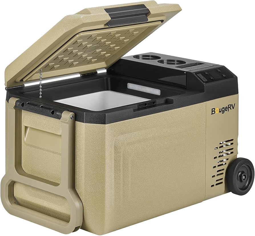 Amazon.co.jp: BougeRV 車載冷蔵庫 ポーダブル冷蔵庫 19L -20℃～20