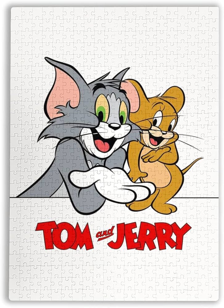 Amazon.co.jp: トムとジェリー 1000ピース パズル ジグソーパズル 木製