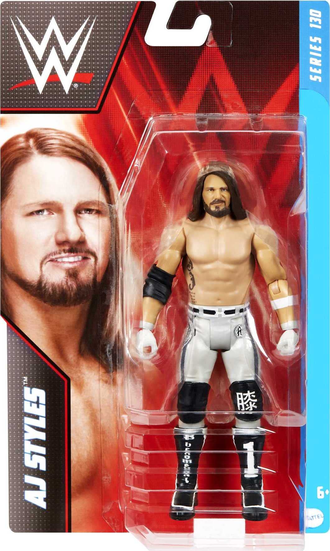 Amazon.co.jp: WWE ベーシック Aj Styles アクションフィギュア ポーズ