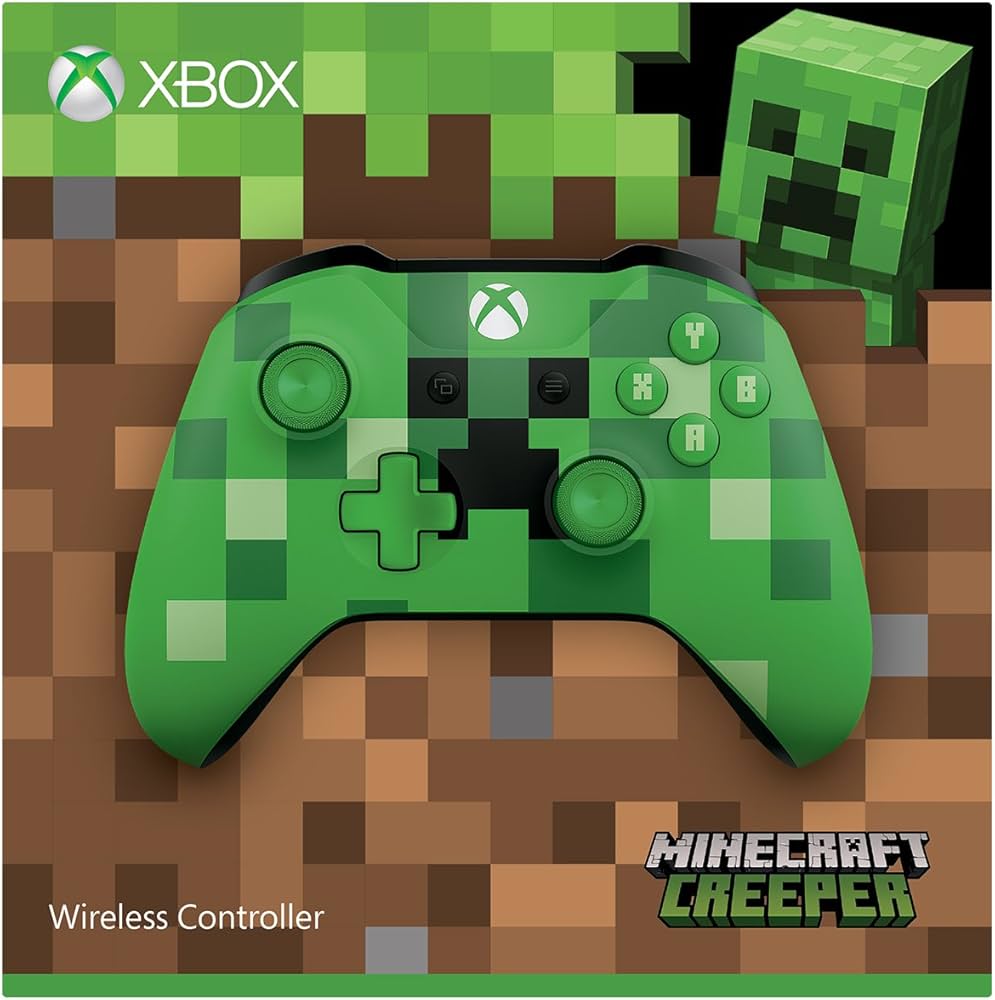 Amazon | Xbox ワイヤレス コントローラー (Minecraft Creeper