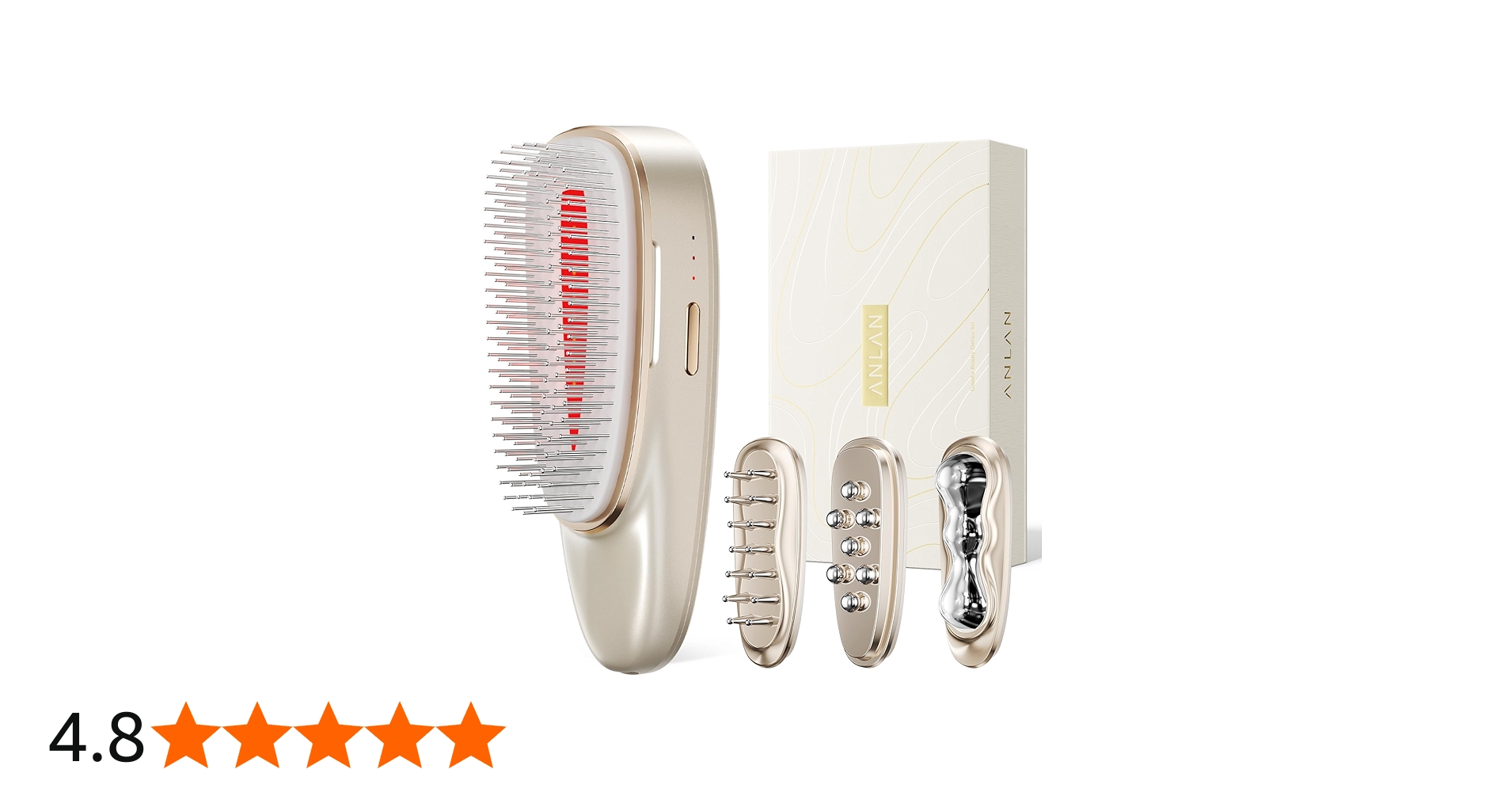 Amazon.co.jp: ANLAN リフトスパ温冷かっさ EMS リフトブラシ 電気