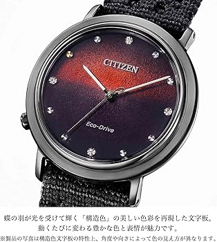 Amazon | [Citizen] 腕時計 EM1007-47E レディース ブラック | 時計