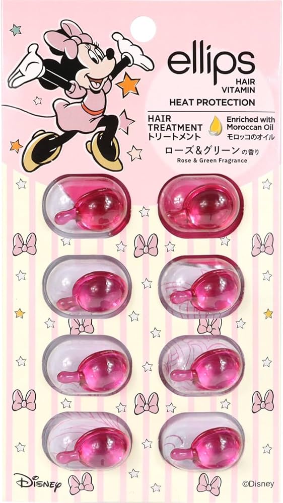 Amazon | 【ディズニー限定デザイン】ellips（エリップス）ヘアオイル