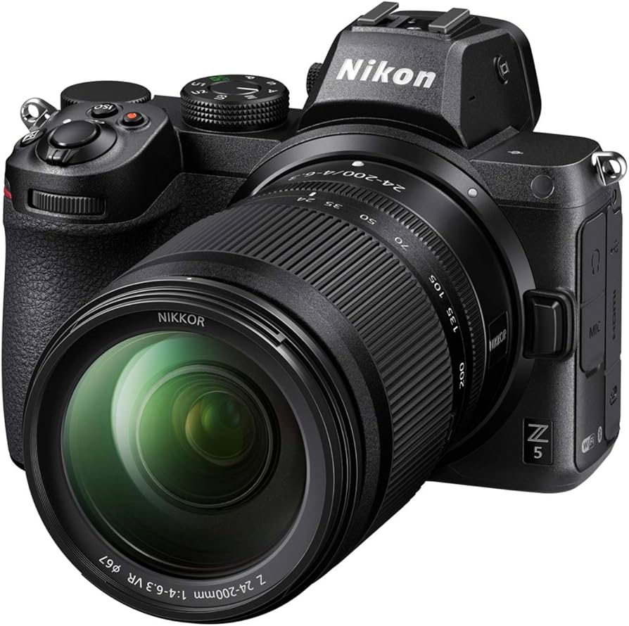Amazon.com : Nikon Z 5 with Telephoto Zoom Lens | Our most compact