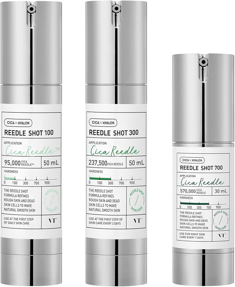 Amazon.com: New VT COSMETICS Bundle Reedle Shot 100 + 300 + 700
