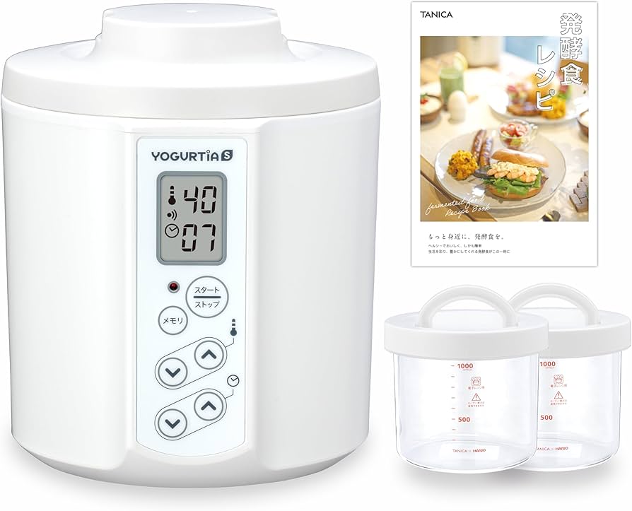 Amazon | 【公式最新モデル・国産・ガラス容器】TANICA ヨーグルト