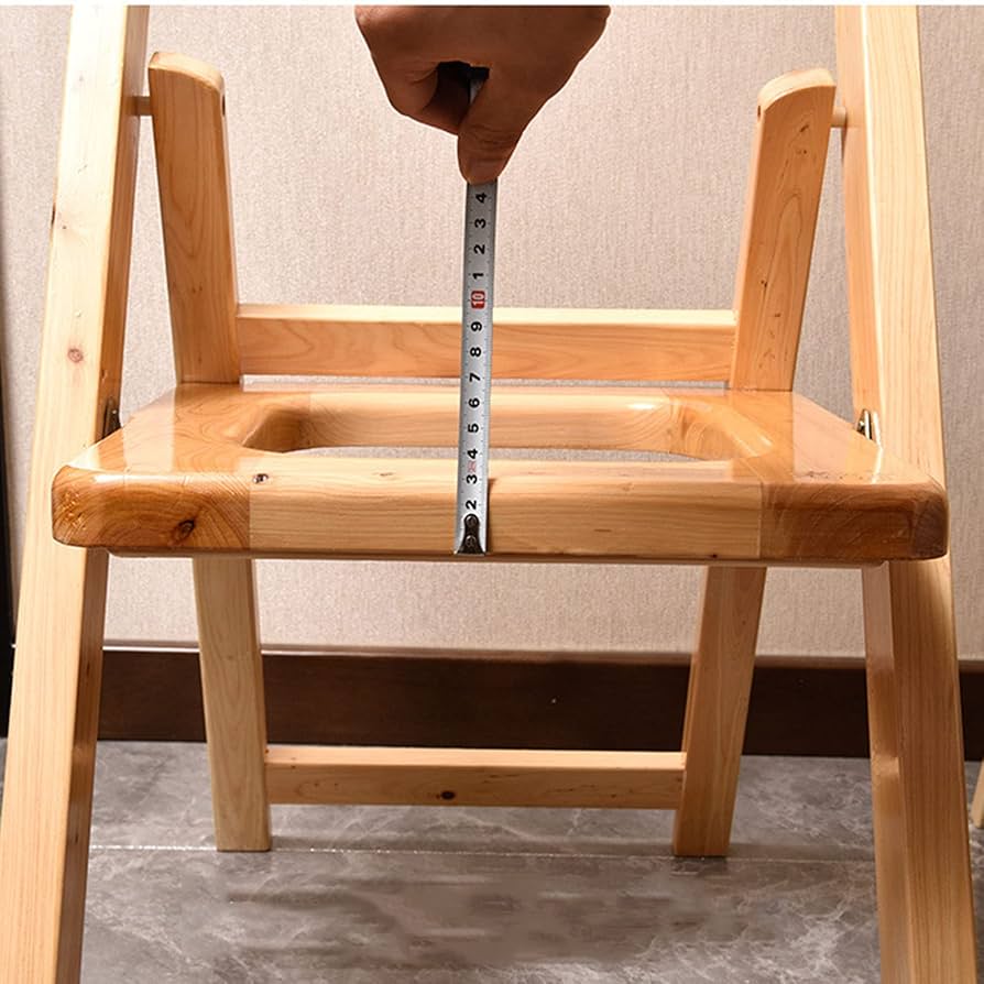 Amazon.co.jp: よもぎ蒸しセット ポータブルトイレ無垢材 背もたれ付き