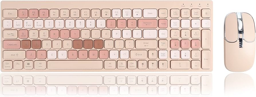 Amazon | YIXUANKEJI ワイヤレス キーボード マウスセット bluetooth