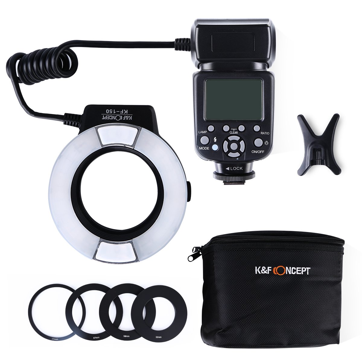 Amazon | K&F Concept スピードライト カメラフラッシュ TTL対応マクロ