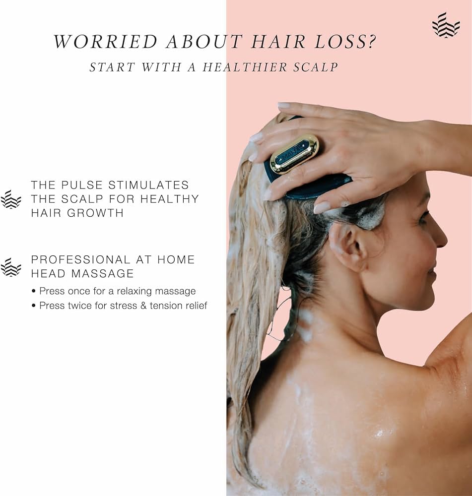 Amazon.com: MANTA Pulse Electric Scalp Massage Brush – Wet