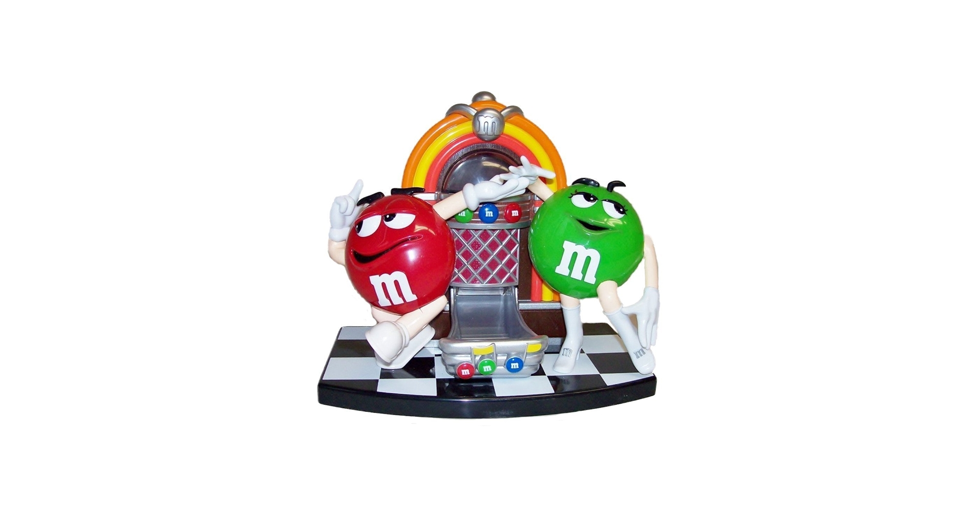 Amazon.com: M&M Rockn Roll Cafe Dispenser: M M Collectibles: Home