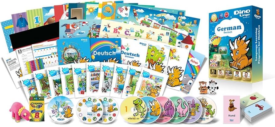 Amazon.co.jp: 子供のドイツ語学習プレミアムセット／DVD、本、絵本