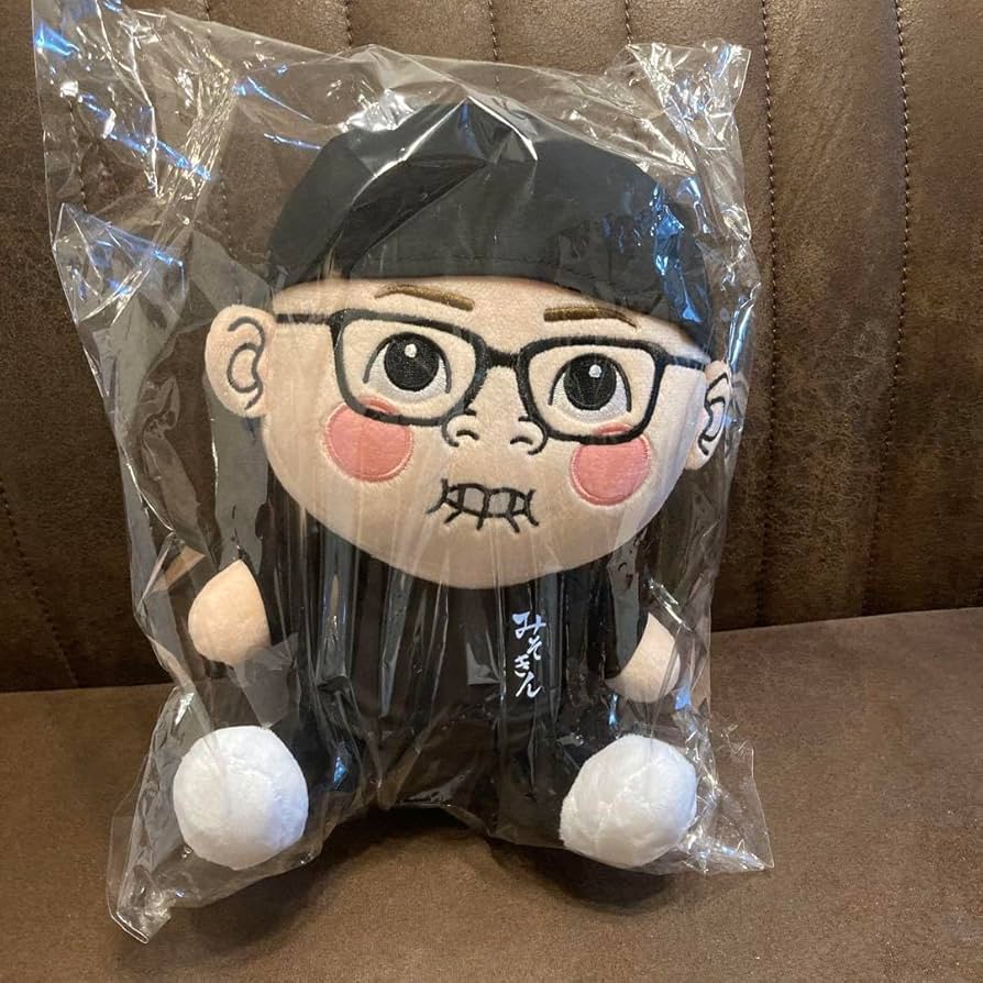 Amazon.co.jp: ヒカキングッズみそきんくんぬいぐるみ : おもちゃ