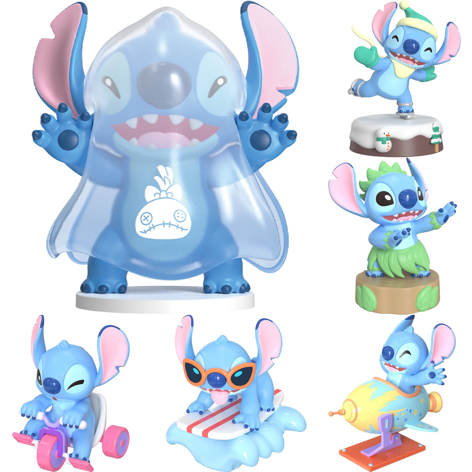 Amazon.co.jp: スティッチ わくわくシリーズ フィギュア ブラインド