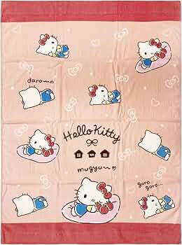 サンリオ ハローキティ ギャルブランケット バスタオルフェイスタオル