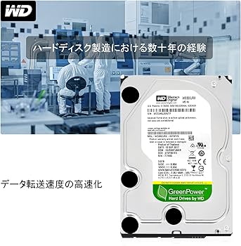 Amazon | WD hdd 3TB 3.5インチGreenPower,Digital Western 内蔵型