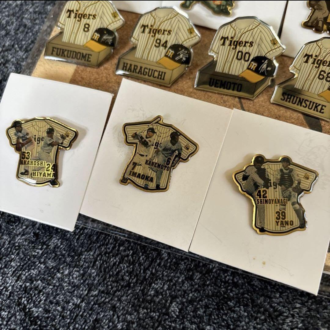 Amazon.co.jp: 阪神タイガース 選手ピンバッジセット : スポーツ