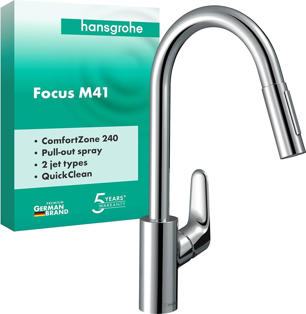 Amazon.co.jp: Hansgrohe(ハンスグローエ) フォーカス シングルレバー