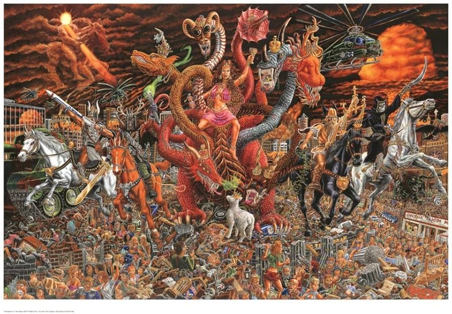 Amazon.com: Apocalypse Poster Poster Print by Tom Masse, 32x22