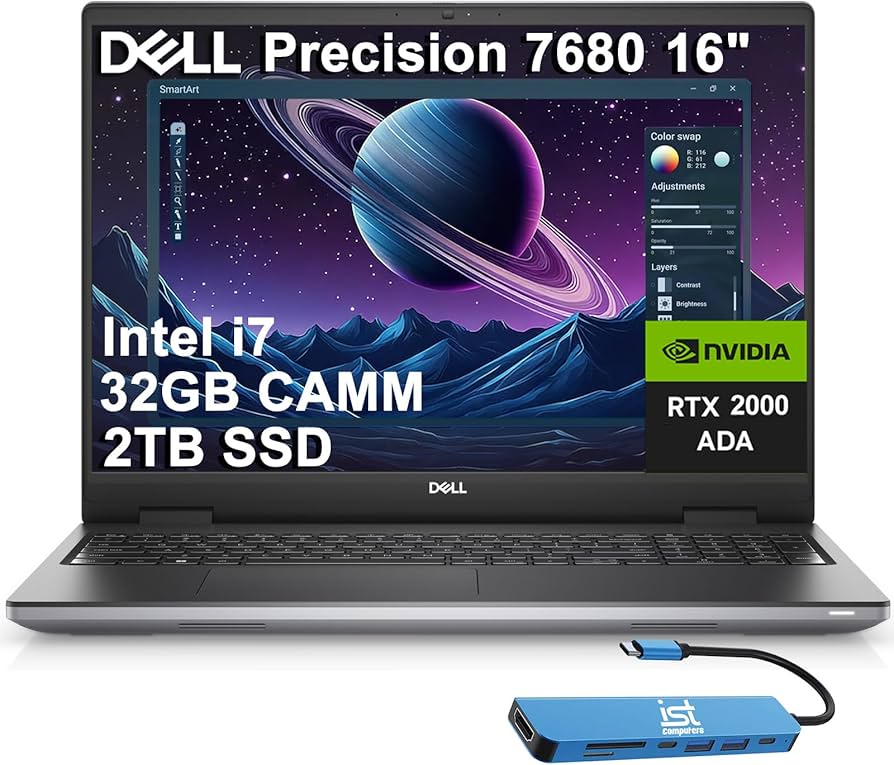 Amazon.com: Dell Precision 7000 7680 Mobile Workstation Laptop