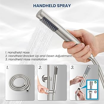 Amazon | gotonovo 屋外シャワー器具 SUS304 ステンレススチール