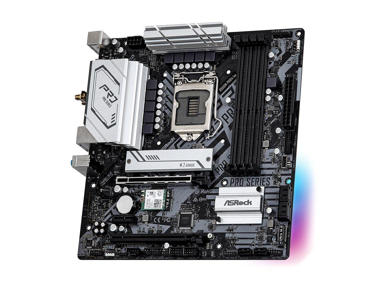 Amazon.com: ASROCK B560M PRO4/AC Intel SOCKET1200 for Intel 10TH
