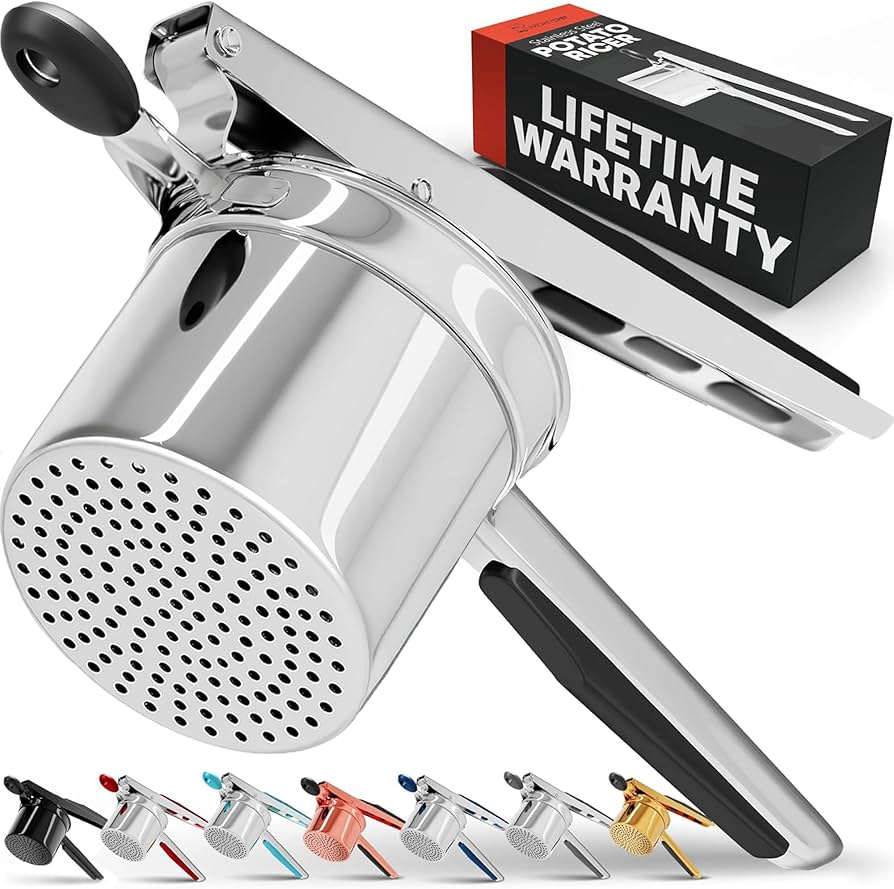 Amazon | prioritychef Potato Ricer and Masher、Makesライトふわふわ