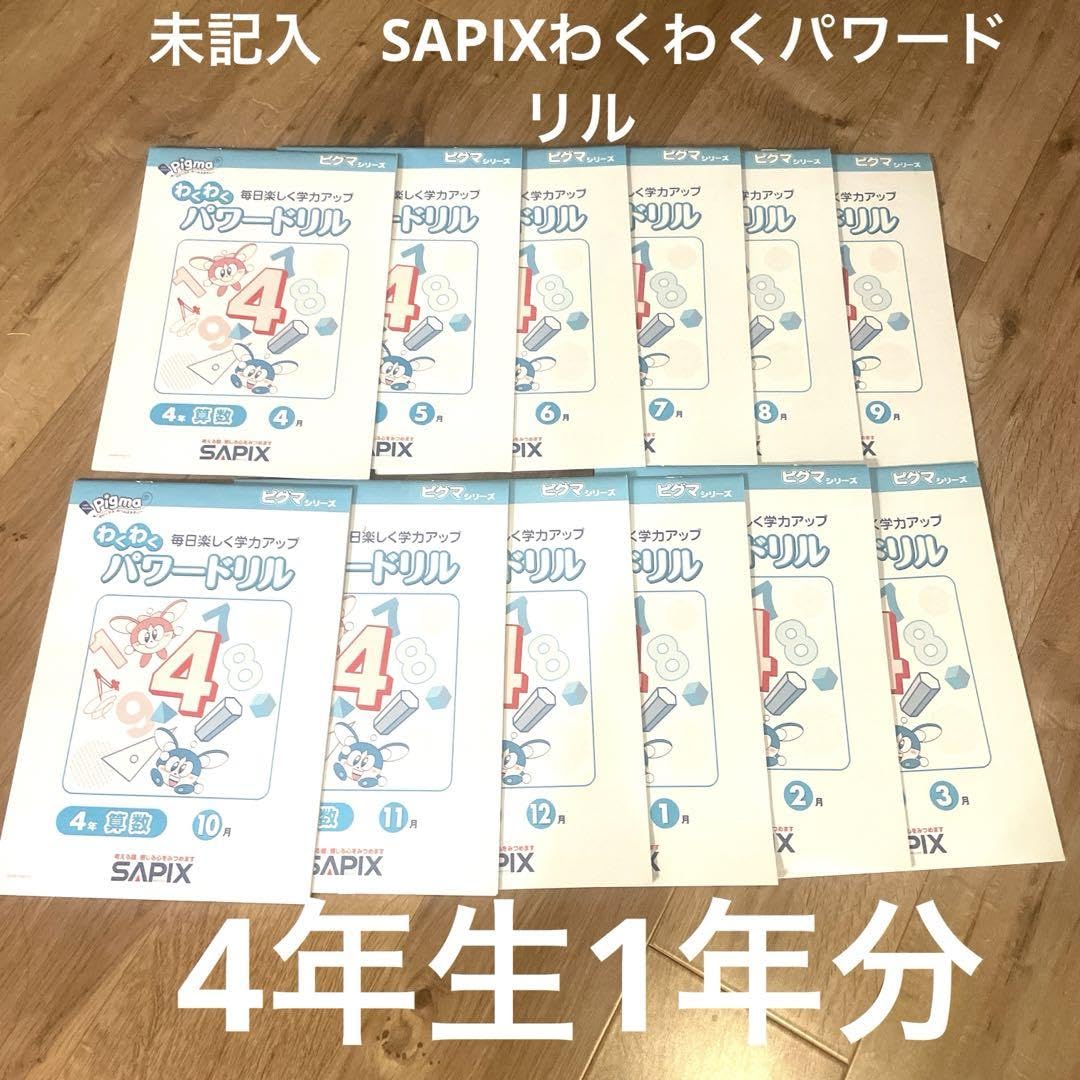 Amazon.co.jp：SAPIX ピグマキッズくらぶ わくわくパワードリル4年生1