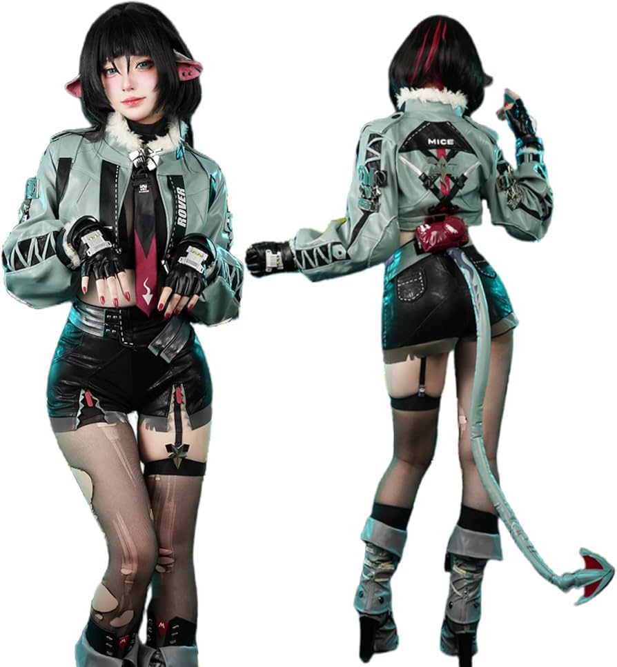 Amazon.co.jp: ゼンレスゾーンゼロ ジェーン・ドゥ コスプレ衣装 フル