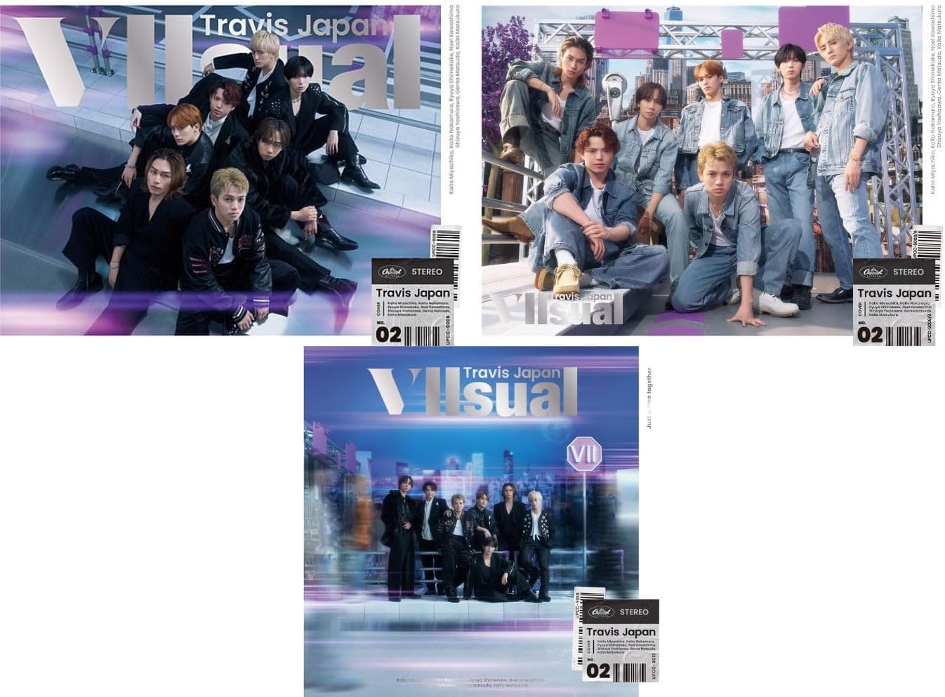 Travis Japan 2nd album「VIIsual」 | Travis Japan's news