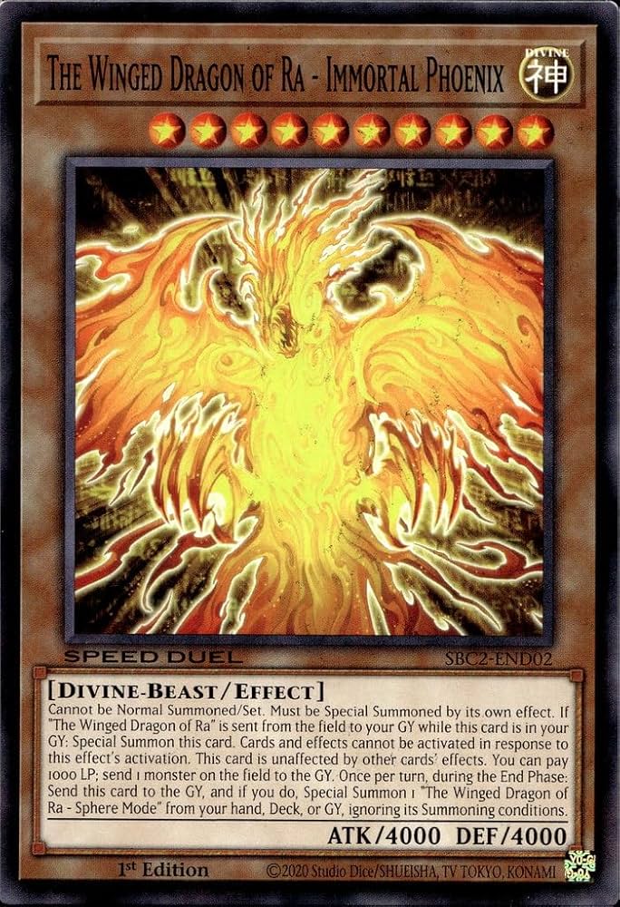 Amazon.com: The Winged Dragon of Ra - Immortal Phoenix - SBC2