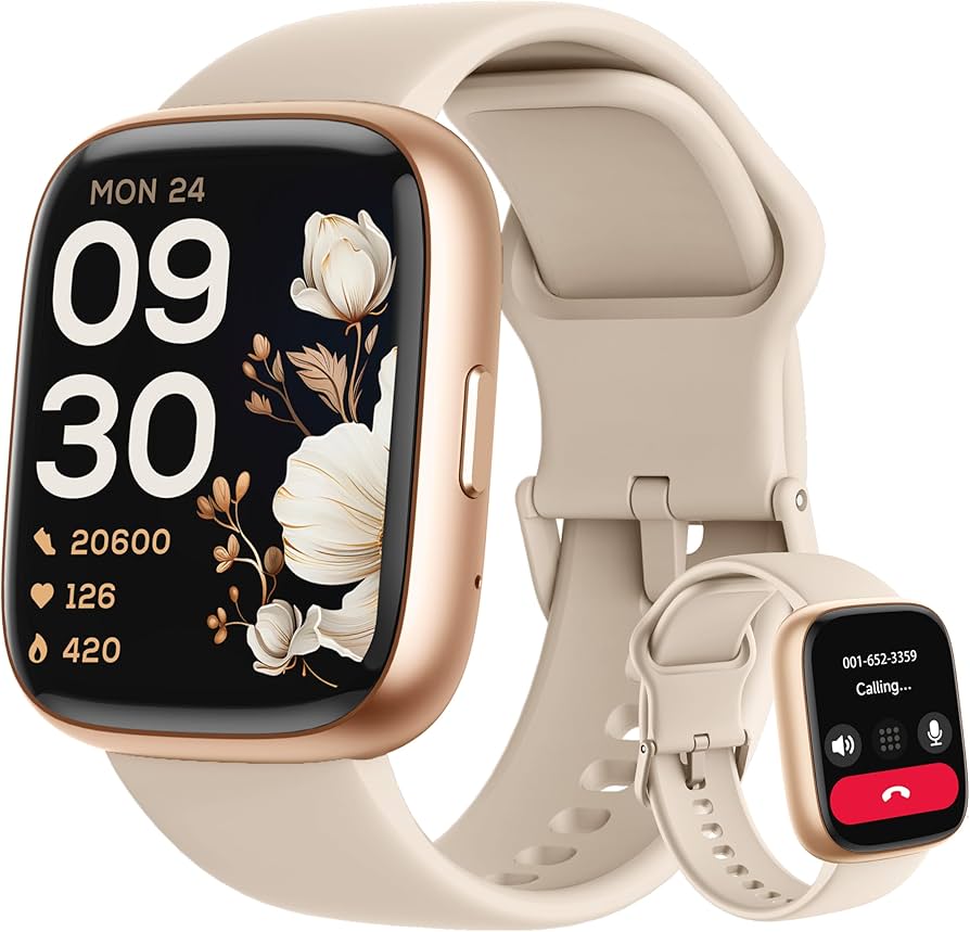 Amazon.com: LODIMEKE Smart Watch, Alexa Built-in, Answer/Make