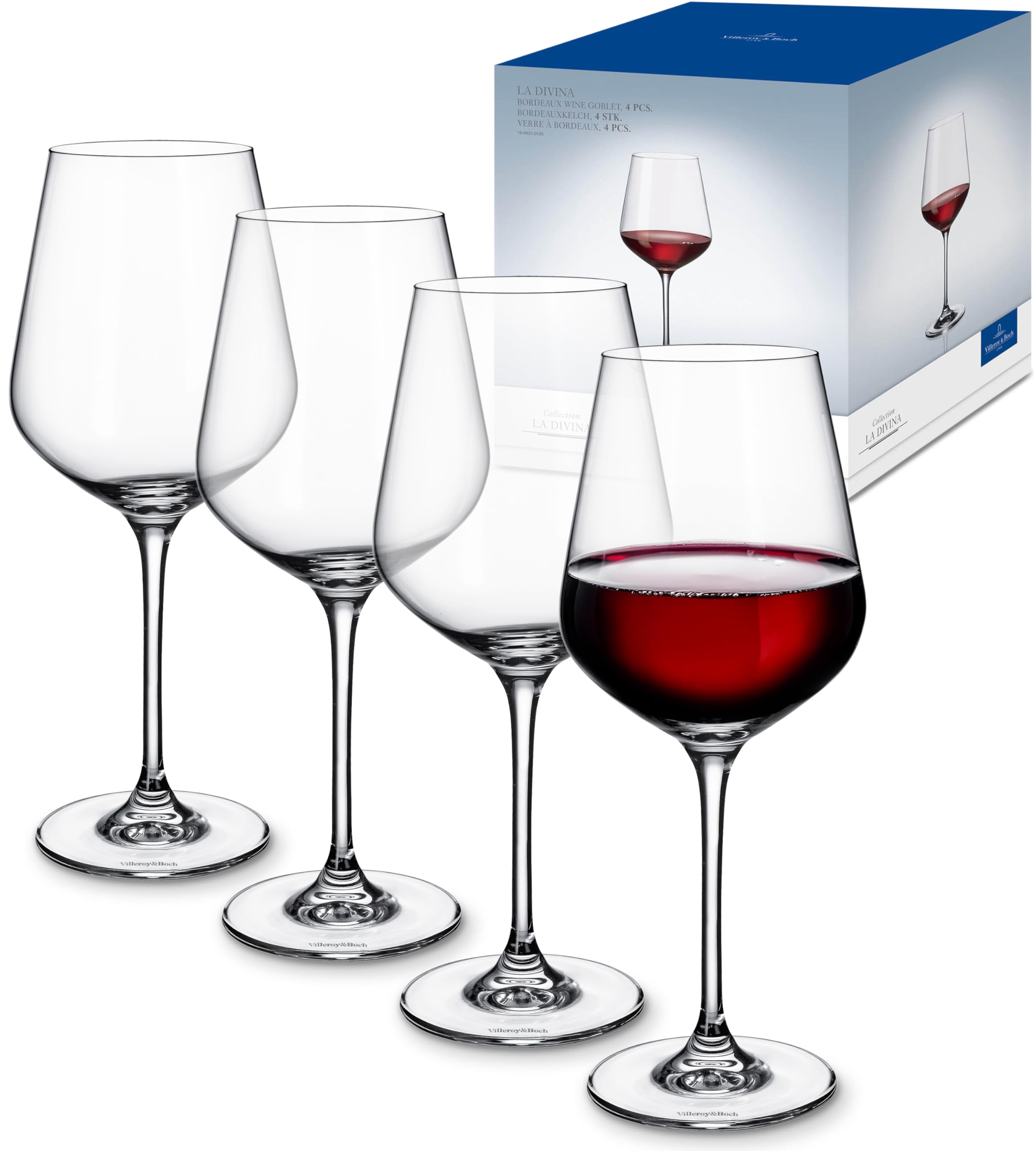 Amazon.com | Villeroy & Boch La Divina Collection Bordeaux Goblet