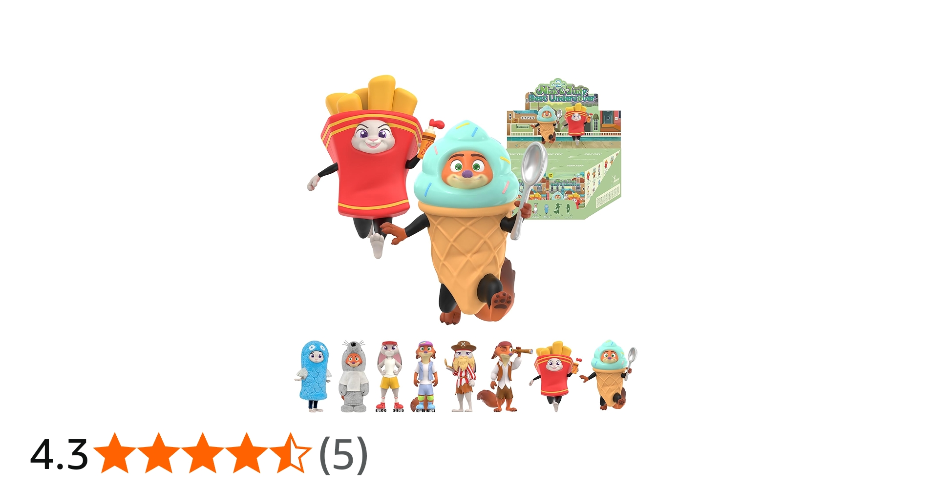 Amazon.co.jp: TOP TOY ディズニー(Disney) ズートピア「最強変装