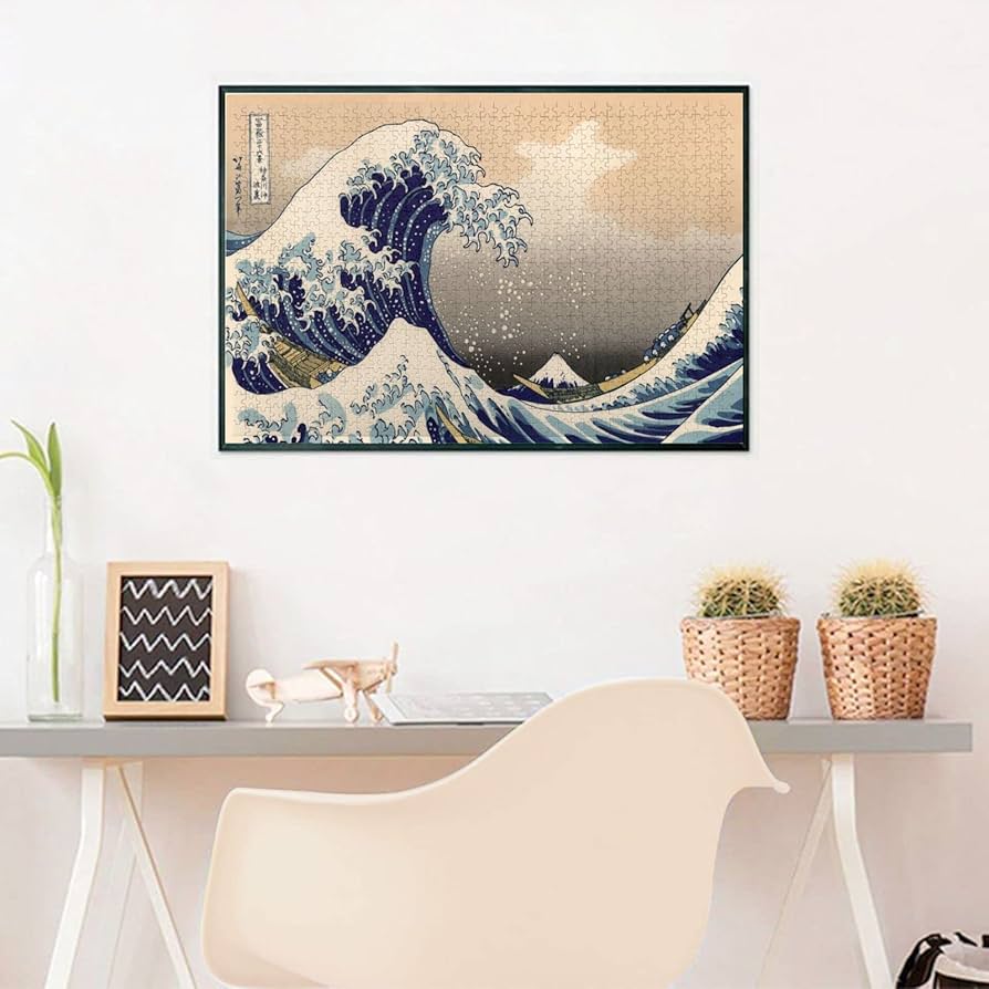 Amazon.co.jp: 1000ピース ジグソーパズル 葛飾北斎 富嶽三十六景