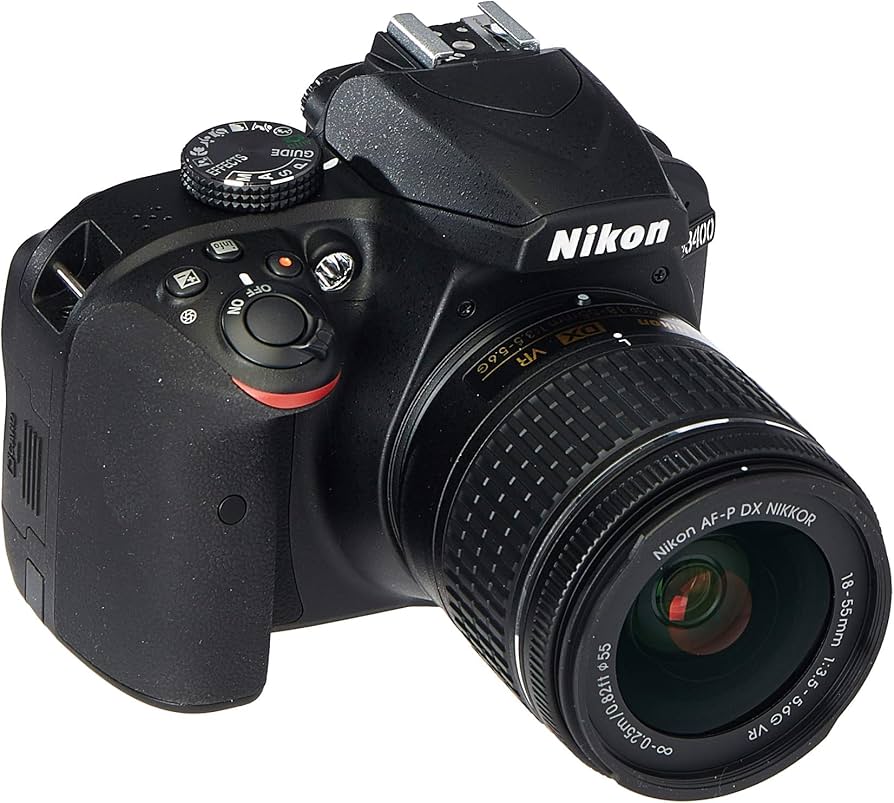 Amazon.com : Nikon D3400 Digital SLR Camera & 18-55mm VR DX AF-P
