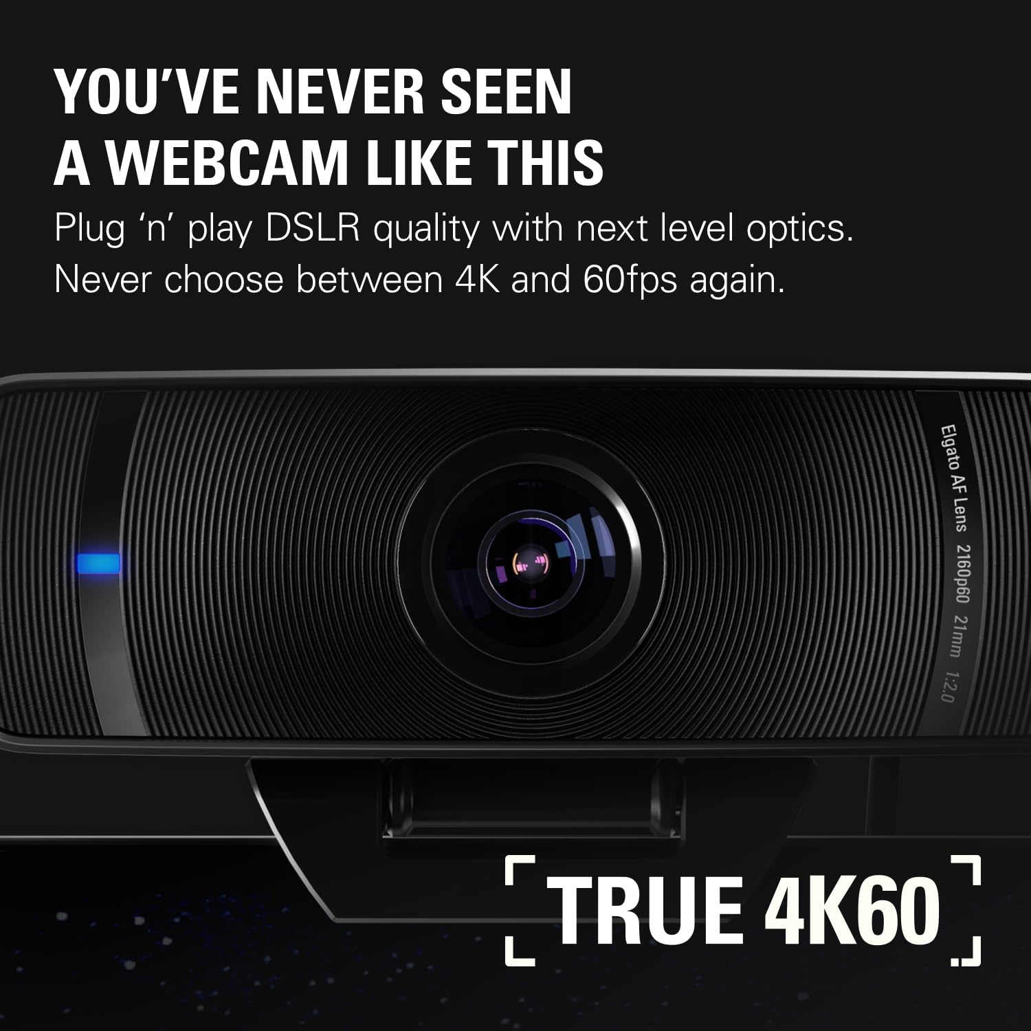 Amazon.com: Elgato Facecam Pro, True 4K60 Ultra HD Webcam for Live