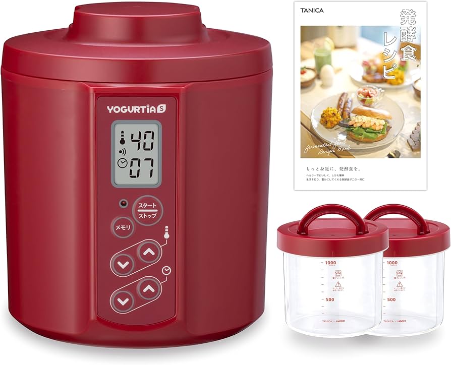 Amazon | 【公式最新モデル・国産・ガラス容器】TANICA ヨーグルト