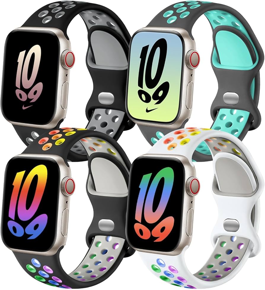 Amazon.co.jp: [4本セット] コンパチブル アップルウォッチ バンド