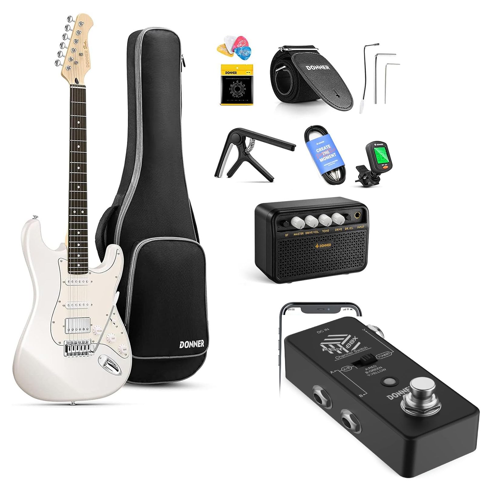 Amazon.com: Donner Electric Guitar, DST-152 39