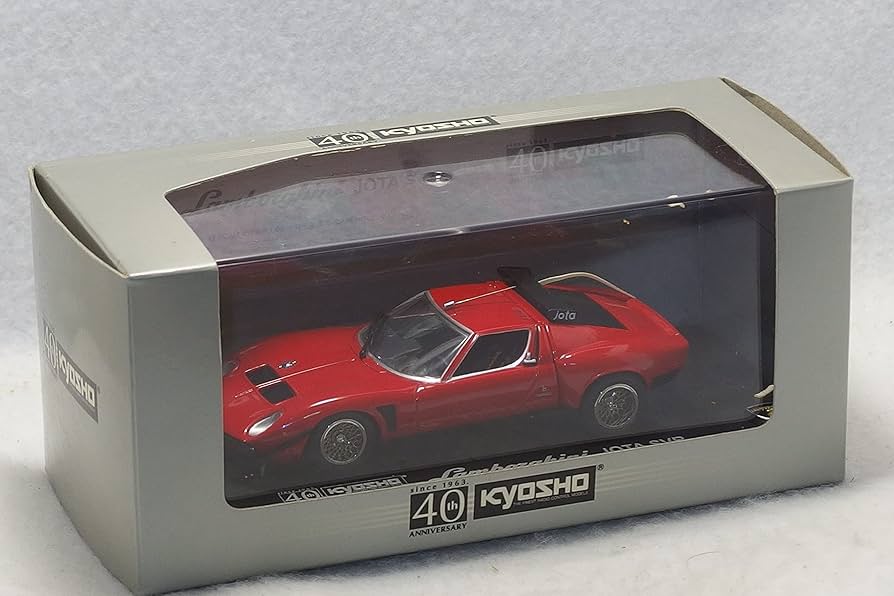 Amazon.co.jp: 1/43 京商 KYOSHO 40周年記念 ランボルギーニ イオタ