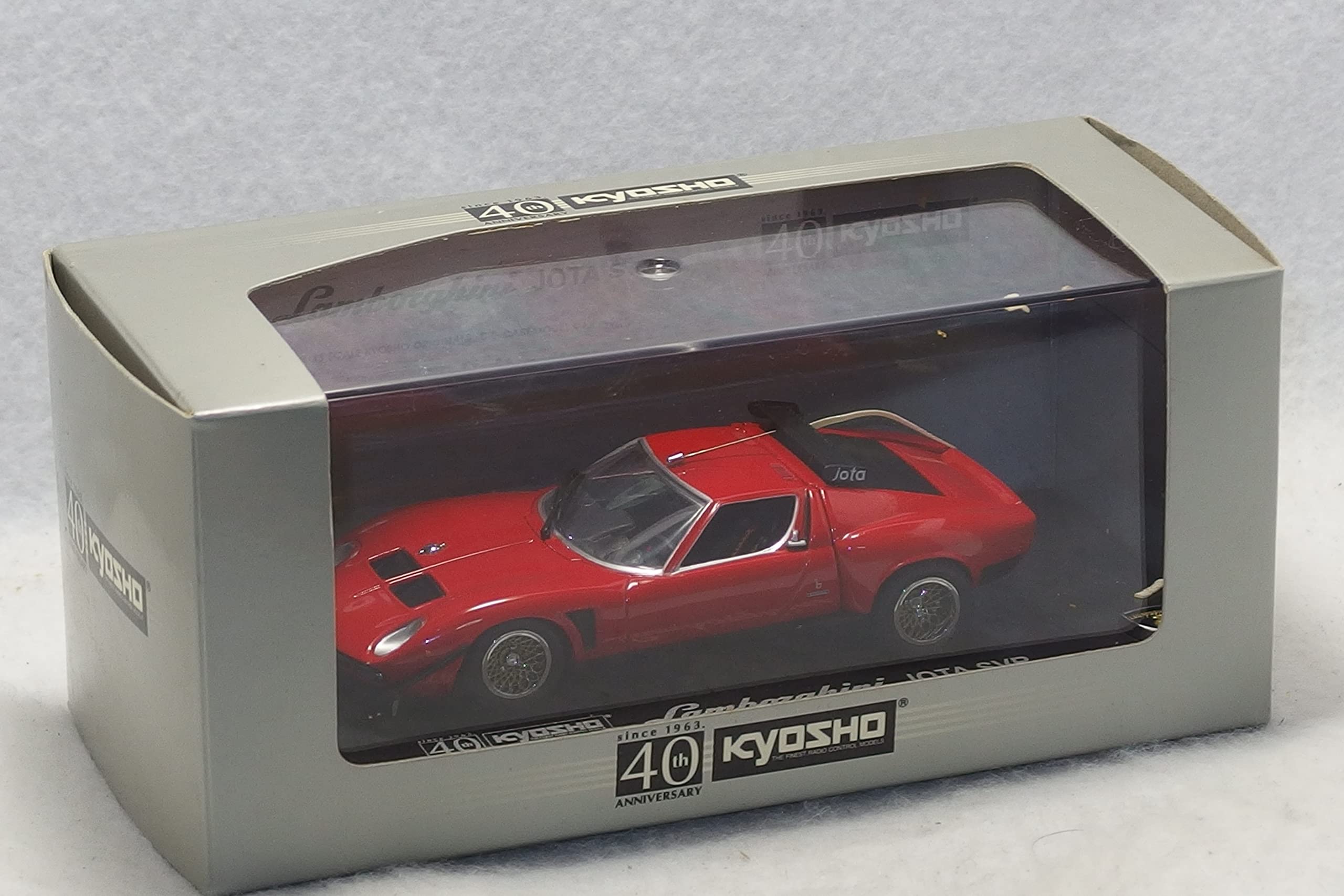 Amazon.co.jp: 1/43 京商 KYOSHO 40周年記念 ランボルギーニ イオタ